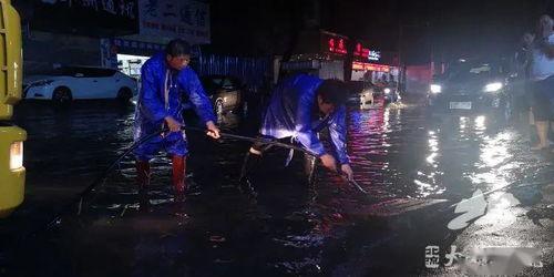 北流城区大雨最新爆料,最新现场爆料直击!